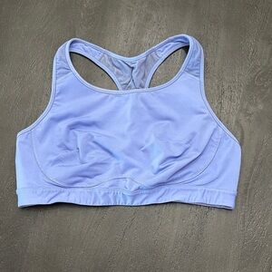 Light Purple Racerback Sports Bra